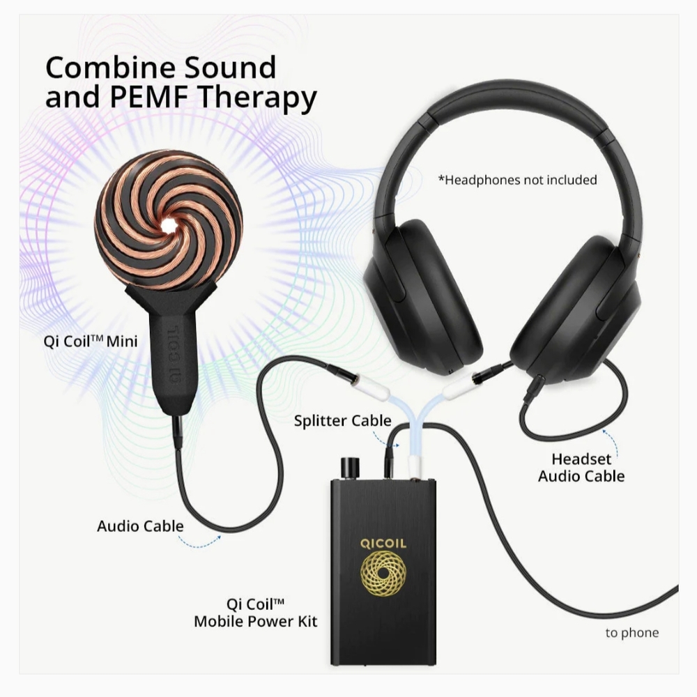 Frequency Therapy Qi Coil™ Mini Legacy Single PEMF Therapy